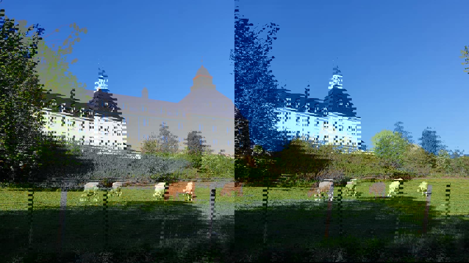 Bilde av Høsbjør hotell i Brumunddal.
