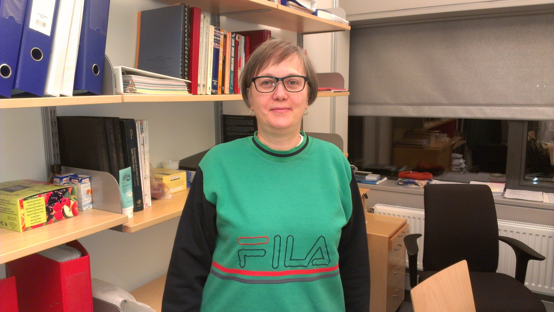 Maja Nenadovic på kontoret