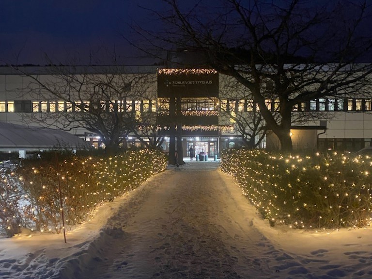 Bilde av Sørlandet sykehus.
