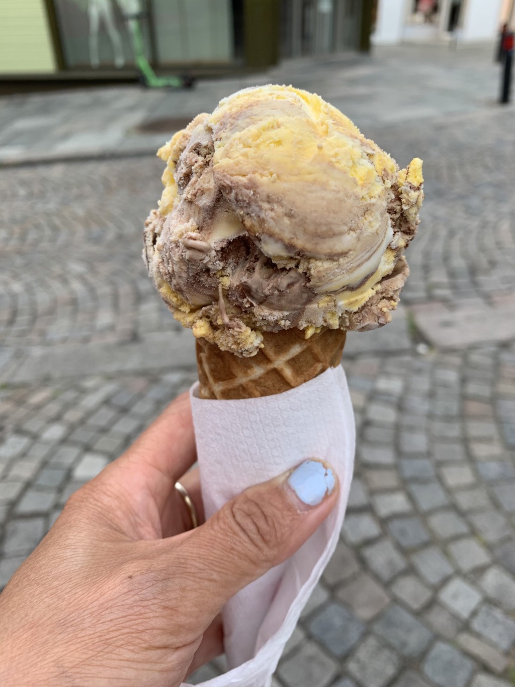 kuleis med sjokobanan