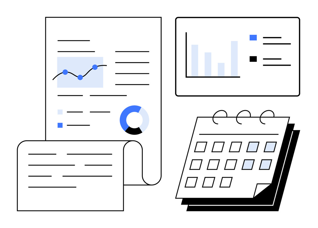 Tegning rapport fra mostphotos.com