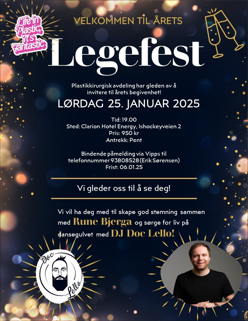 Legefesten 25.1.25 i Stavanger