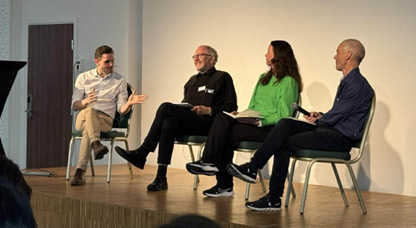 Panelsamtale: Robert Burmann, Magne Nylenna, Maja Eilertsen og Vegard Nilsen