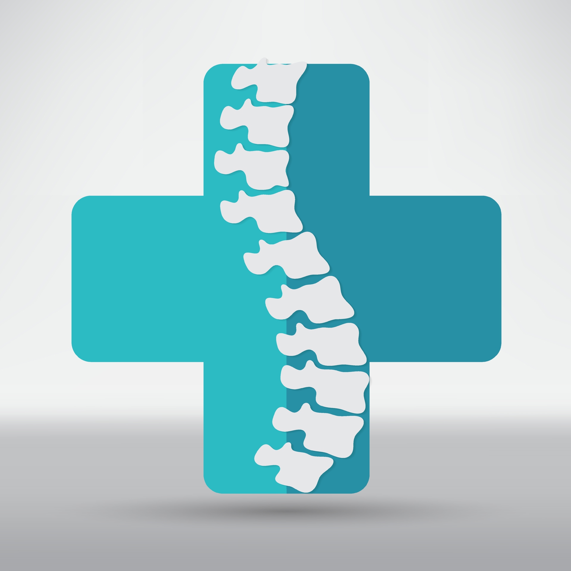 Ryggrad diagnostikk symbol vektor