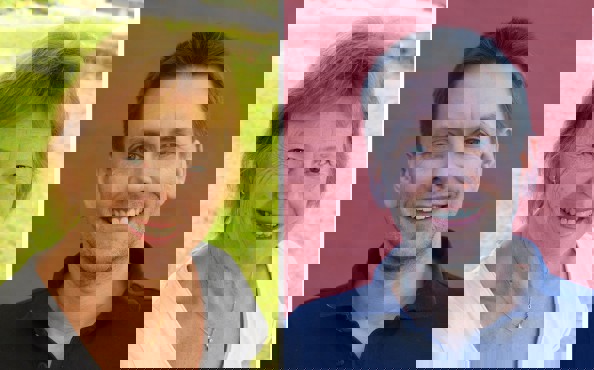 Reidun Førde og Reidar Pedersen. Foto: UiO