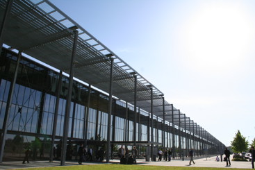 Fasaden på Nova Spektrum