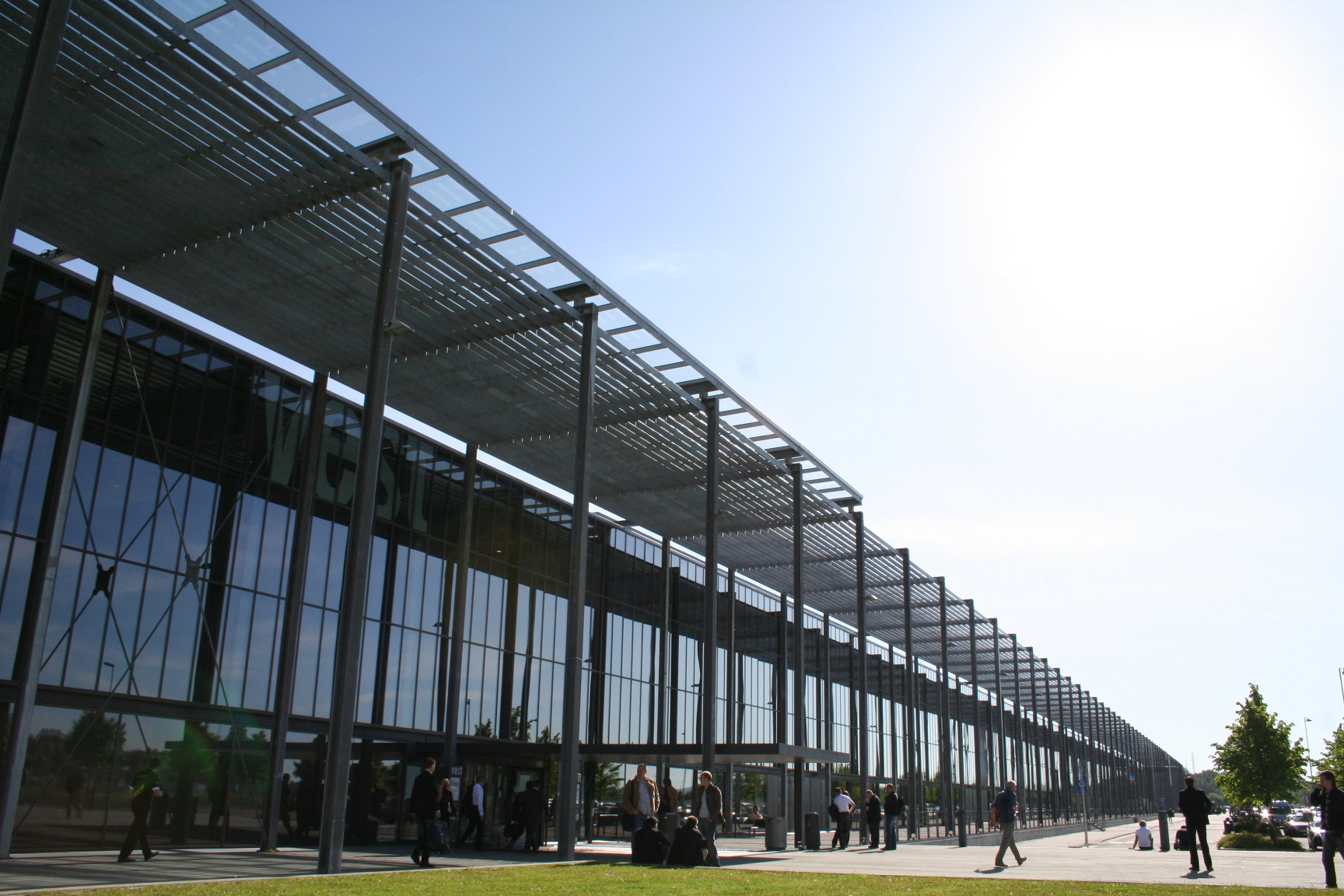 Fasaden på Nova Spektrum