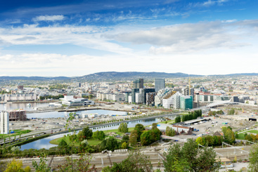 Panorama over Bjørvika, Oslo. Foto: Mostphotos.com