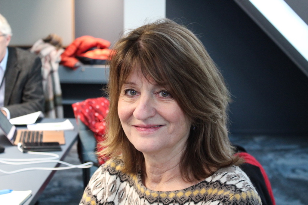 Elisabeth Mork er psykiater og avdelingsoverlege ved Blakstad sykehus, Vestre Viken hf. Hun sitter i styret i Norsk psykiatrisk forening. Foto: Anne Kristine Bergem