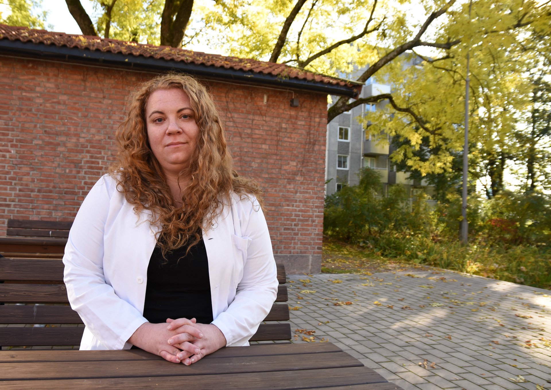 Mina sitter benk