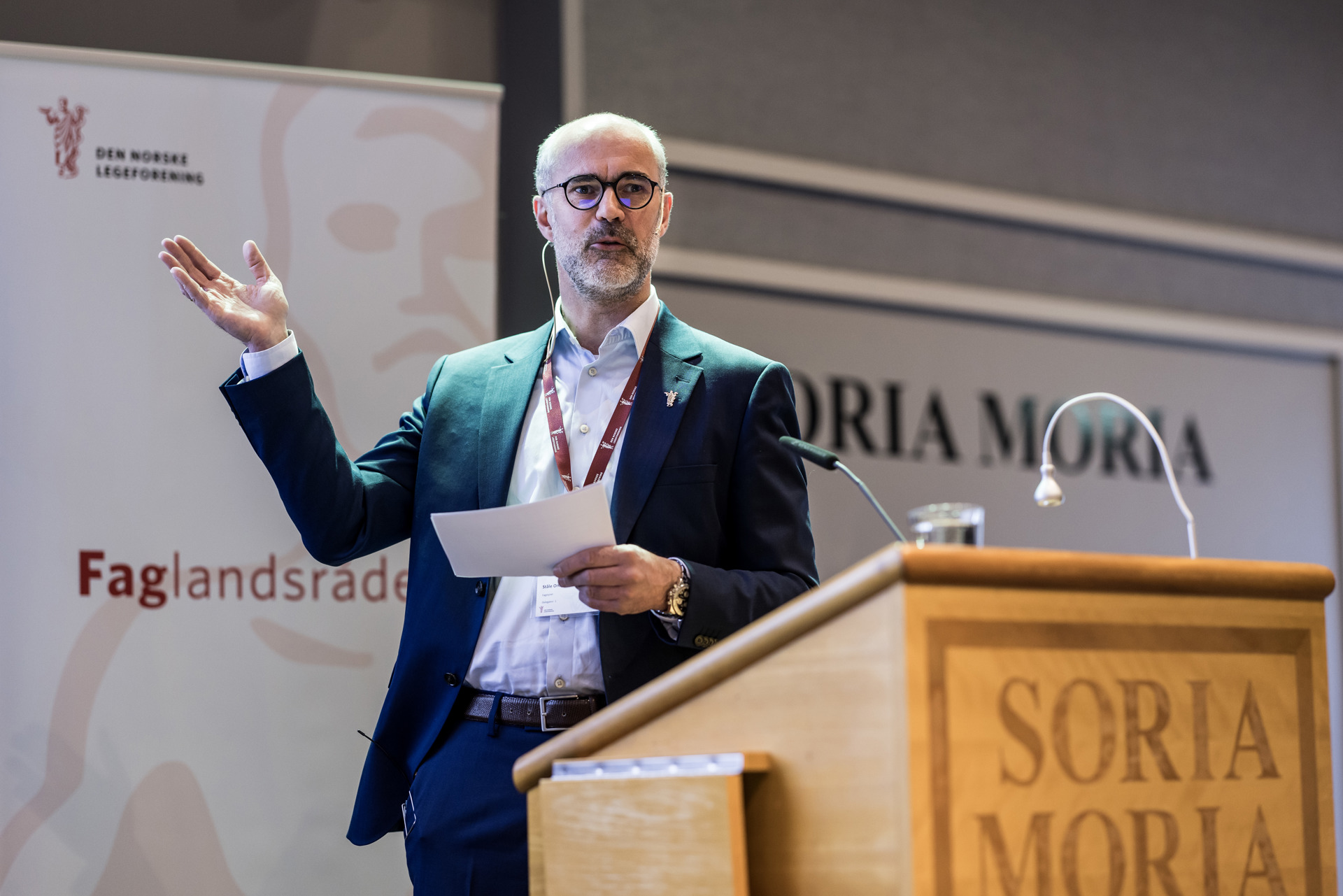 Ståle Sagabråten, foto Thomas B Eckhoff/Legeforeningen