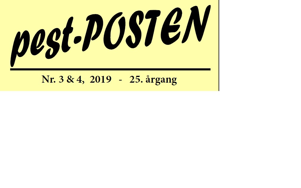 pestpostens utgave nr. 3&4, 2019