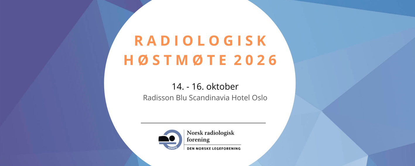 Logo til radiologisk høstmøte 2026. 