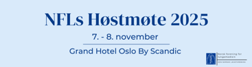 Høstmøte banner