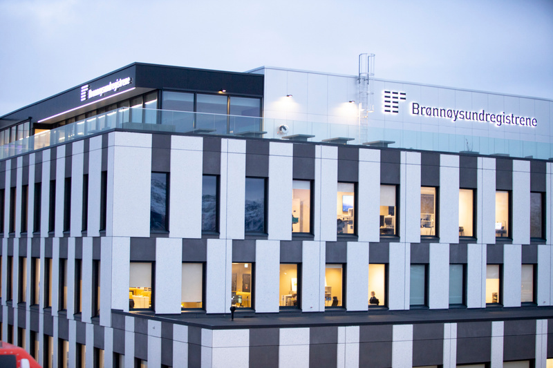 Brønnøysundregistrenes bygg. Foto: Mostphotos.com
