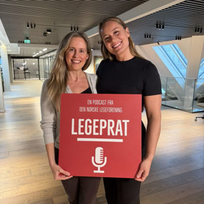  Renate Sigvartsen Grün og Synne Wollen Steen. Foto: Legeforeningen