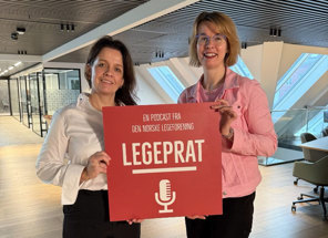 Jana Midelfart Hoff og Heidi Øyen Flemmen. Foto: Legeforeningen