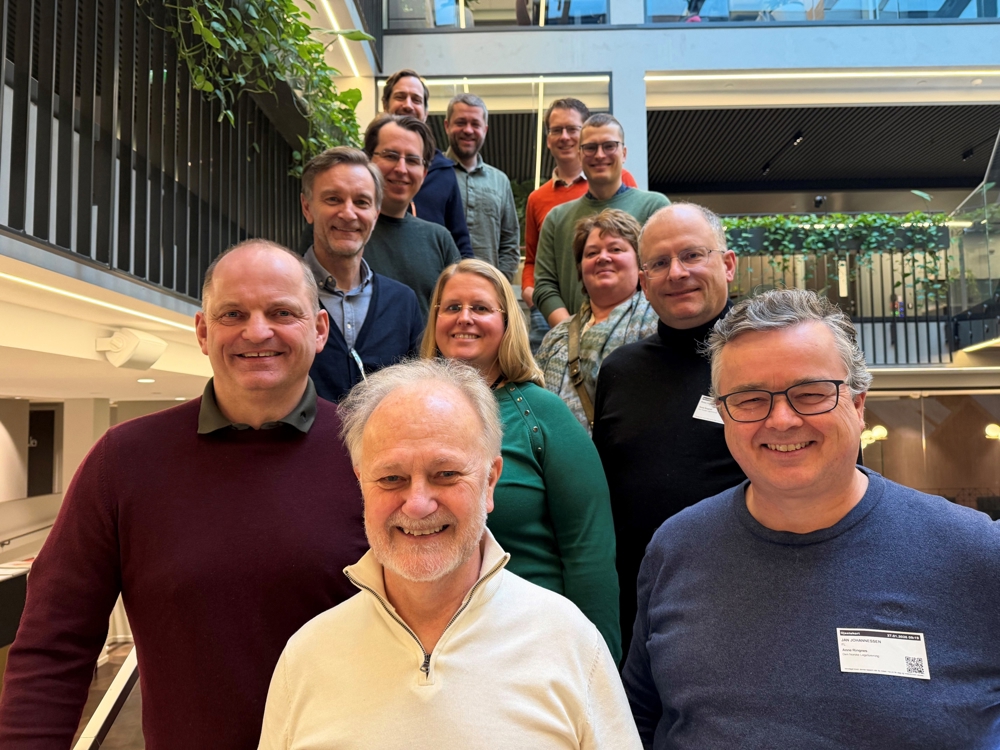 IT-UTVALGET 2026-2028: Fra front Ivar Halvorsen (leder), Jan Robert Johannessen (nestleder), Egil Johannesen, Ingeborg Henriksen, Knut Harboe, Bernard Holthe, Ellen Anna Andreassen Jaatun, Gaute Eriksen Gjein, Håvar Marsteen, Lars Christian Naterstad Lervik, Jan Christian Erdal Liby, Torstein Sakshaug. Ikke tilstede på bildet: Petter Brelin, Kjartan Olafsson, Tobias Iveland, Petter Hurlen. Foto: Legeforeningen