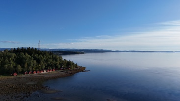 Bilde over Trondheimsfjorden