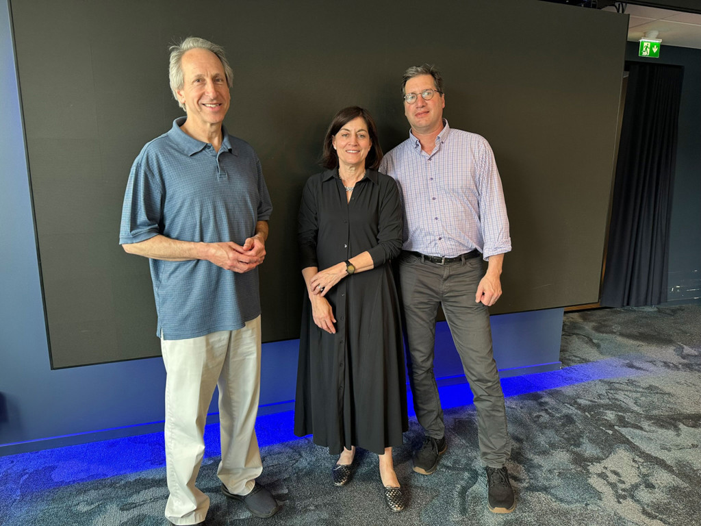 INTERNASJONALE REDAKTØRER: Fra venstre: Darren Taichman fra New England Journal of Medicine, Christine Laine fra Annals of Internal Medicine og David Weinberg i Gastroenterology. Foto Erlend Hem