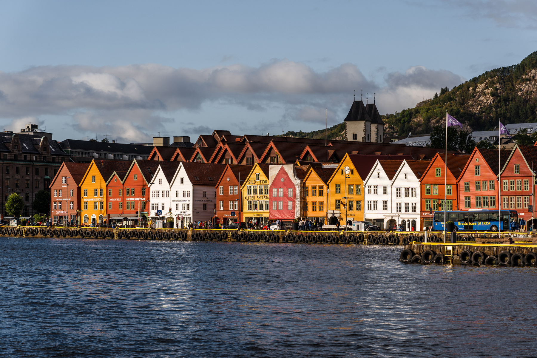 Bryggen i Bergen. Foto: Most photos/Janus Orlov
