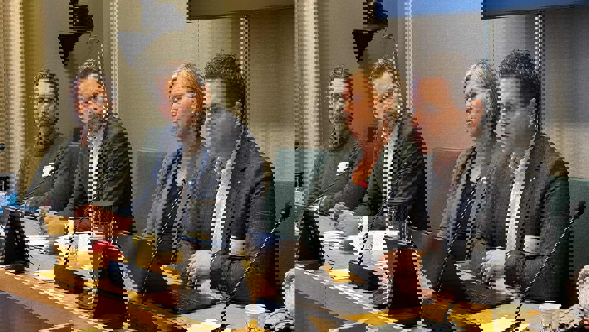 Bilde fra høring i Stortinget