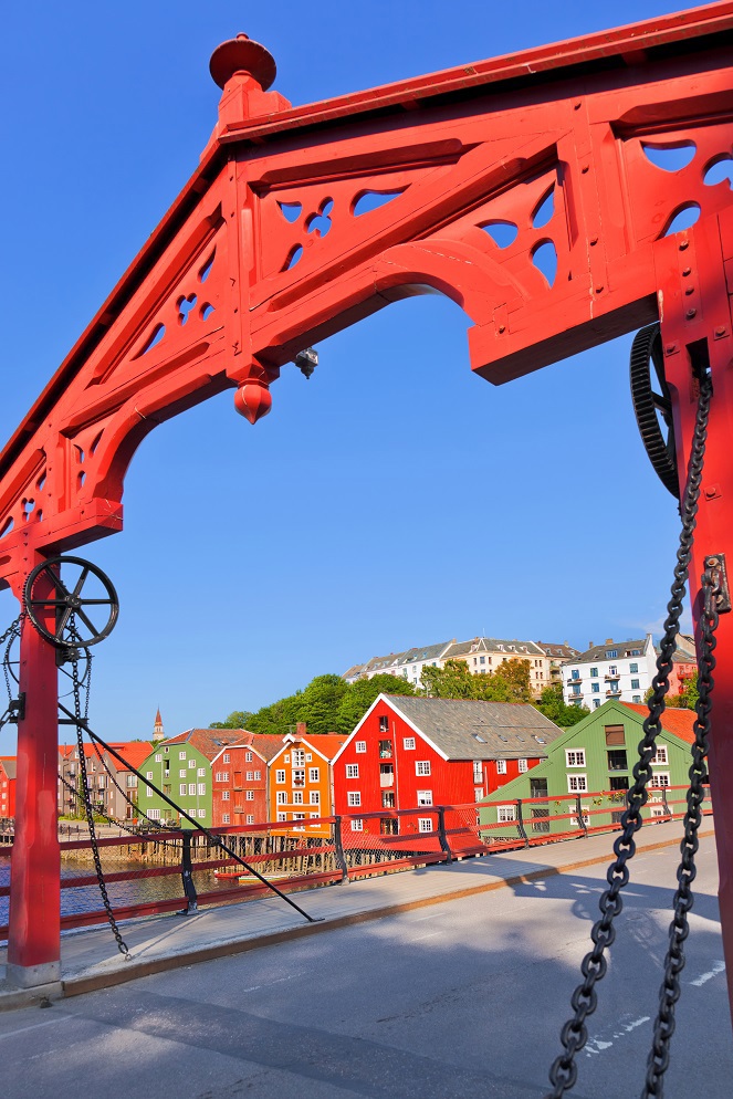 Lykkens portal i Trondheim. Bilde fra colourbox.com