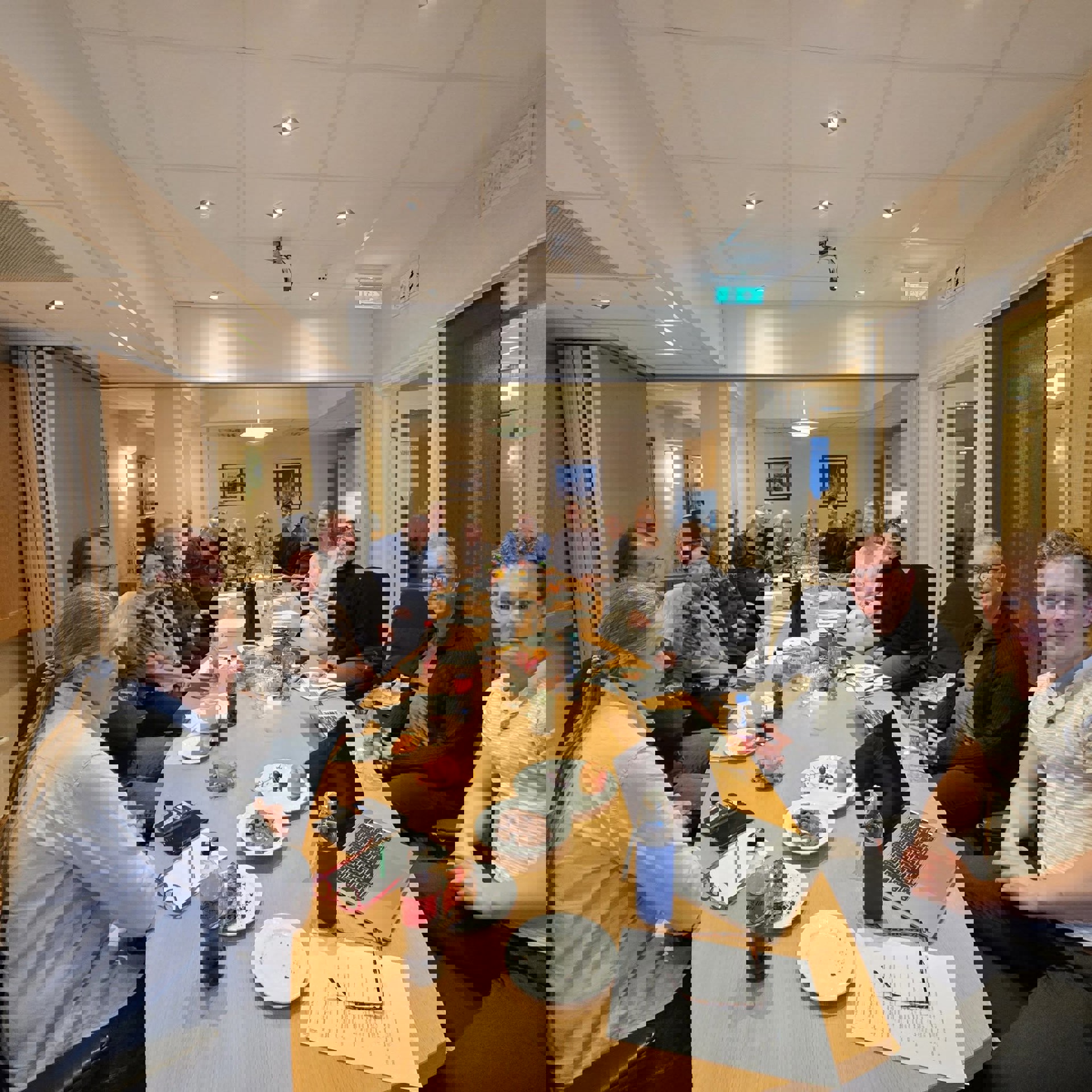 Bilde av styret i Sør-Trøndelag legeforening, Bjørn Gustafsson og Torstein Baade Rø