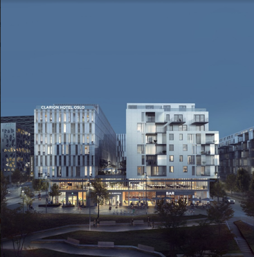 Bilde fått fra Clarion Hotel Oslo med godkjennelse av Louise Bjerknes Kristiansen