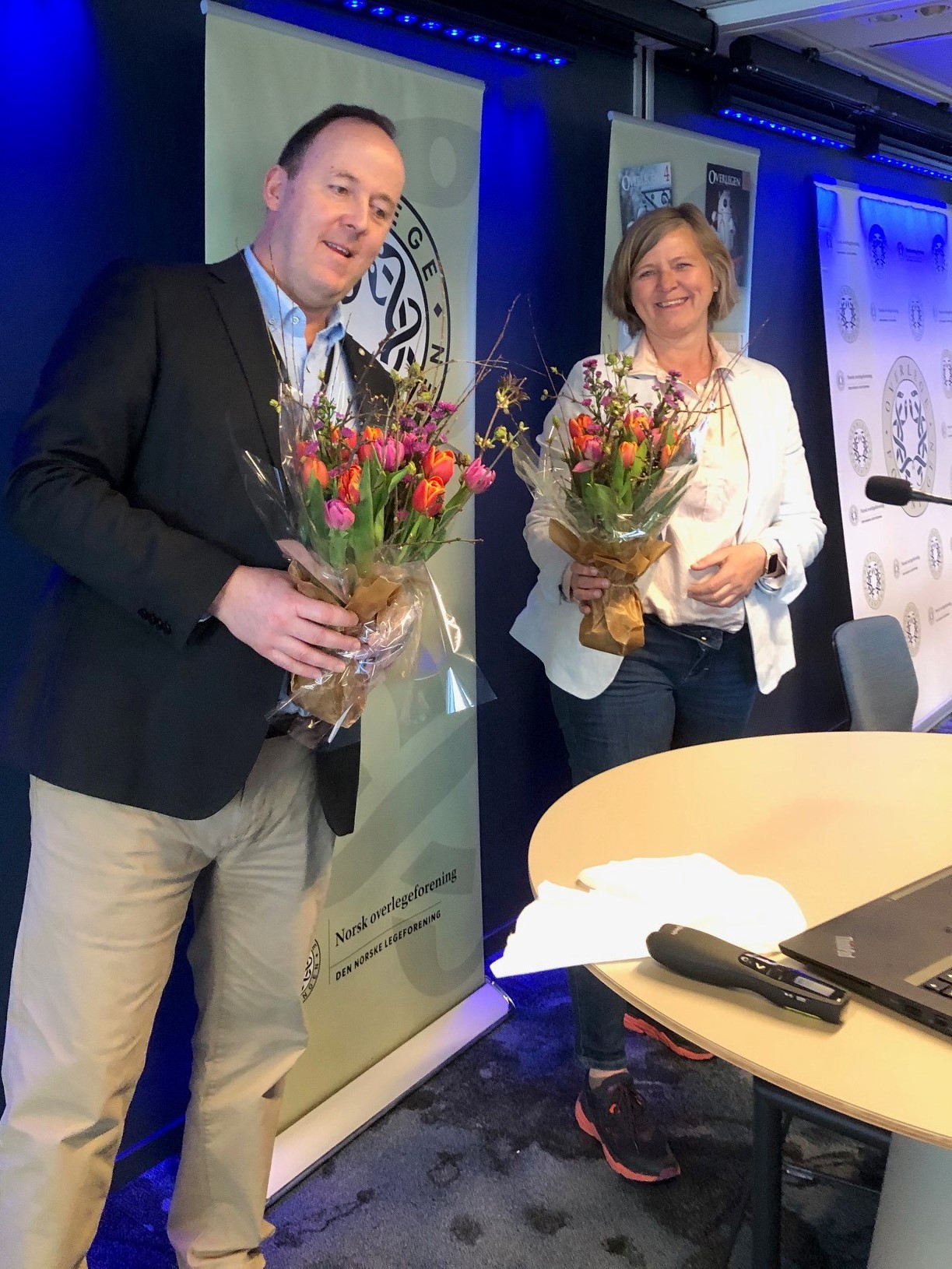 Bilde av Anne Karin Rime og Geir Arne Sunde bilde tatt av Edith Stenberg