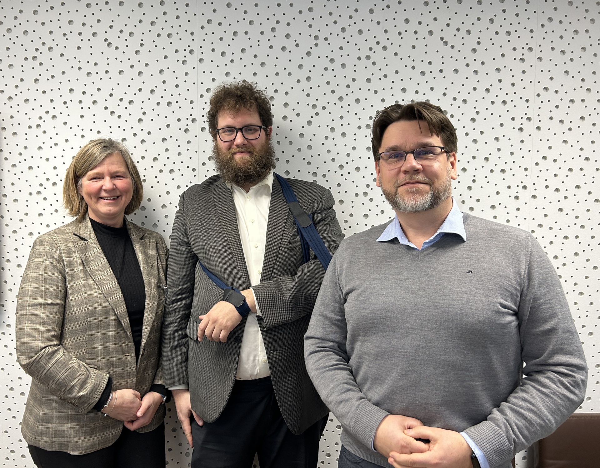 Tilstede for å gi innspill til statsbudsjettet 2024.