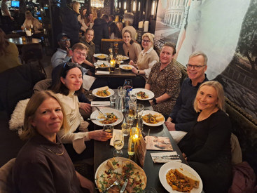 Bilde av kursdeltagerne i nukleærmedisin.