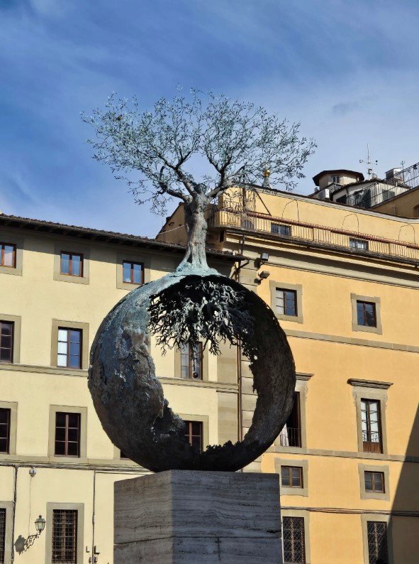 Skulptur i Firenze. Foto: Norsk forening for klinisk cytologi