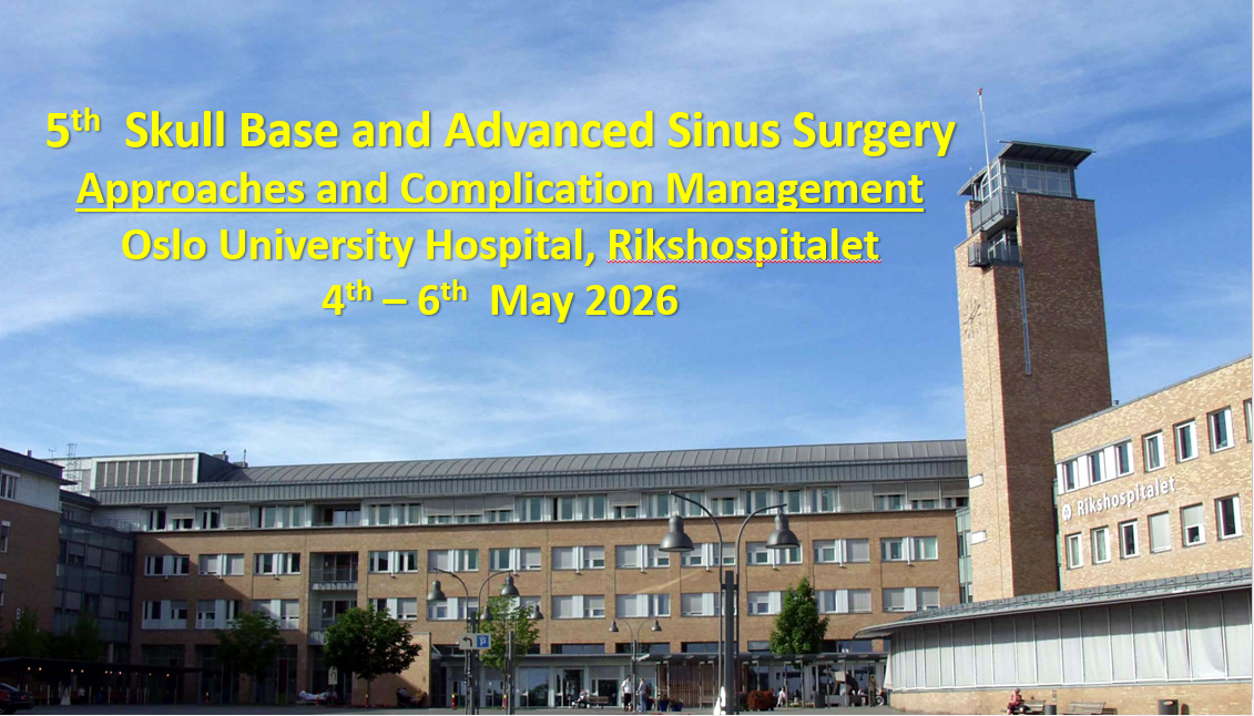 Skallebasiskurs Rikshospitalet