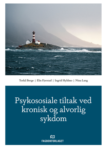Bokomslag til "Psykososiale tiltak ved kronisk og alvorlig sykdom" utgitt av Fagbokforlaget