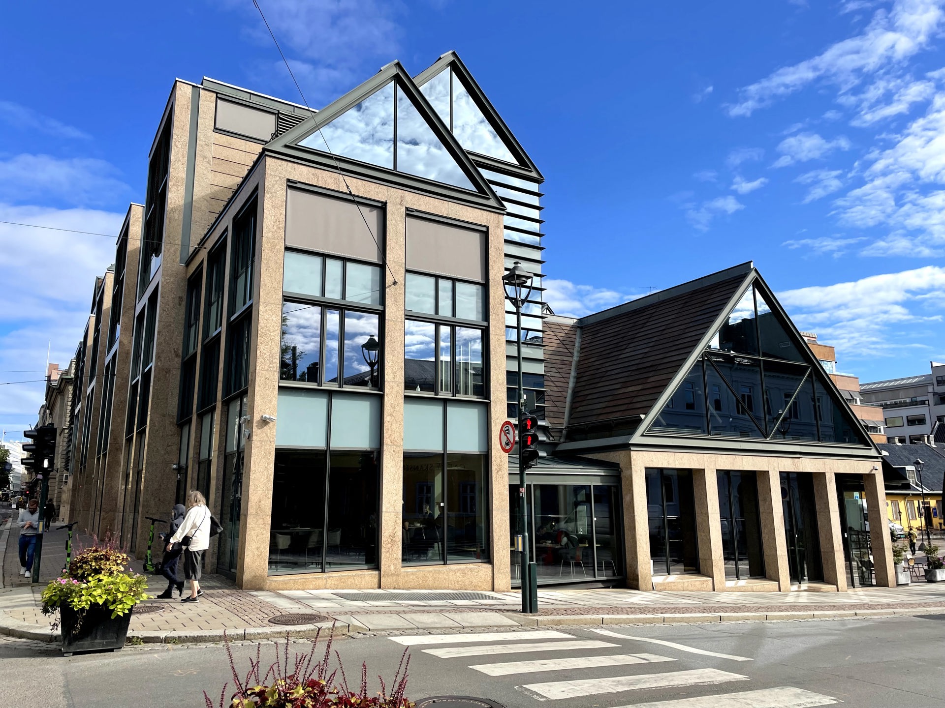 Legenes hus fasade mot sør. Foto: Legeforeningen
