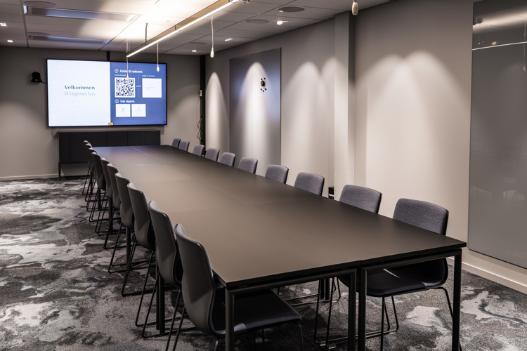 Møterom Isachsen - styreoppsett