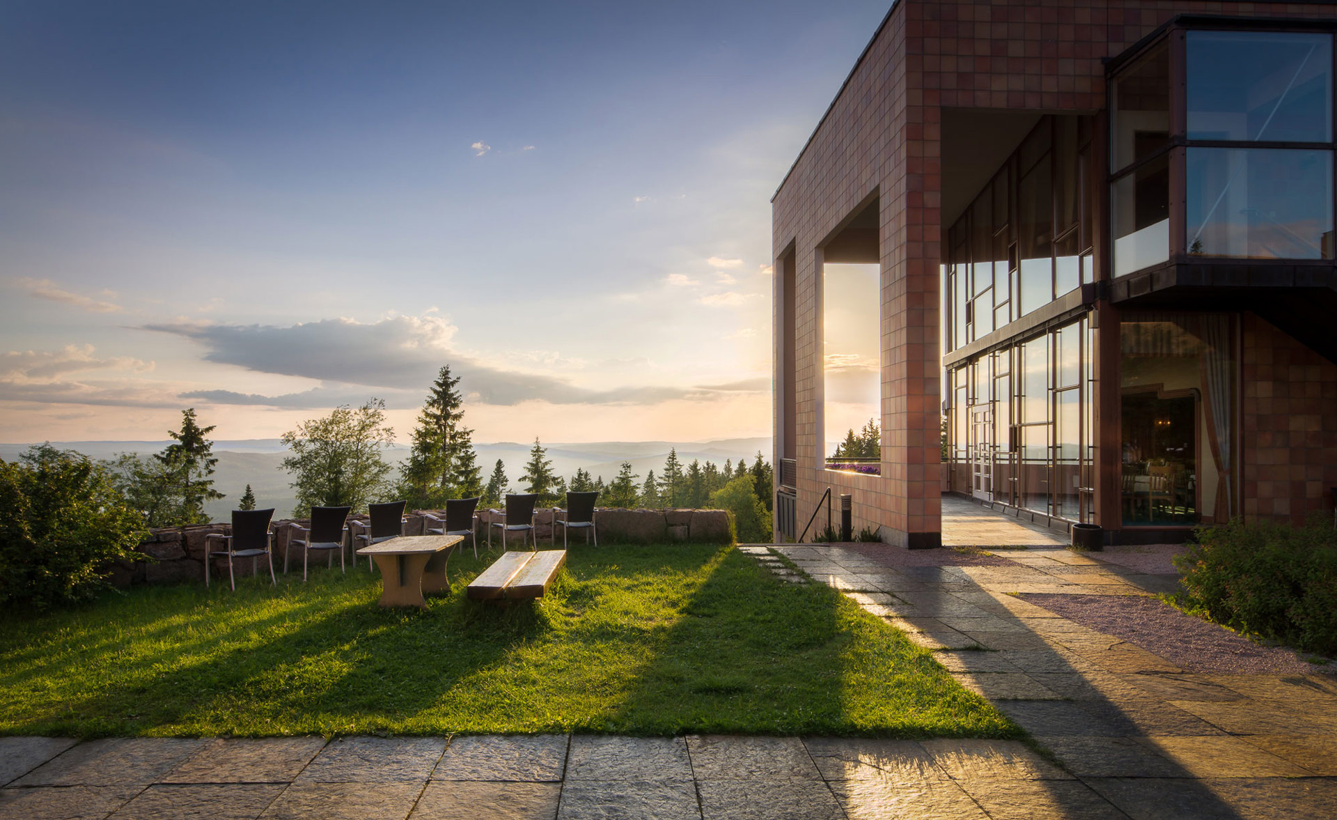 Soria Moria hotell utsikt fra atriet. Foto: Soria Moria